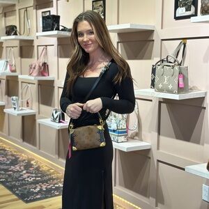 Louis Vuitton Monogram Reverse Canvas Side Trunk Bag